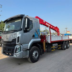 XE TẢI CHENGLONG 3 CHÂN GẮN CẨU GỤC ATOM 8 TẤN 6 ĐOẠN ATOM876