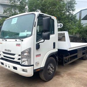 Xe cứu hộ giao thông 2 chức năng ISUZU NQR75M E5- SÀN TRƯỢT SÁT ĐẤT (Tải trọng 3450 kg)